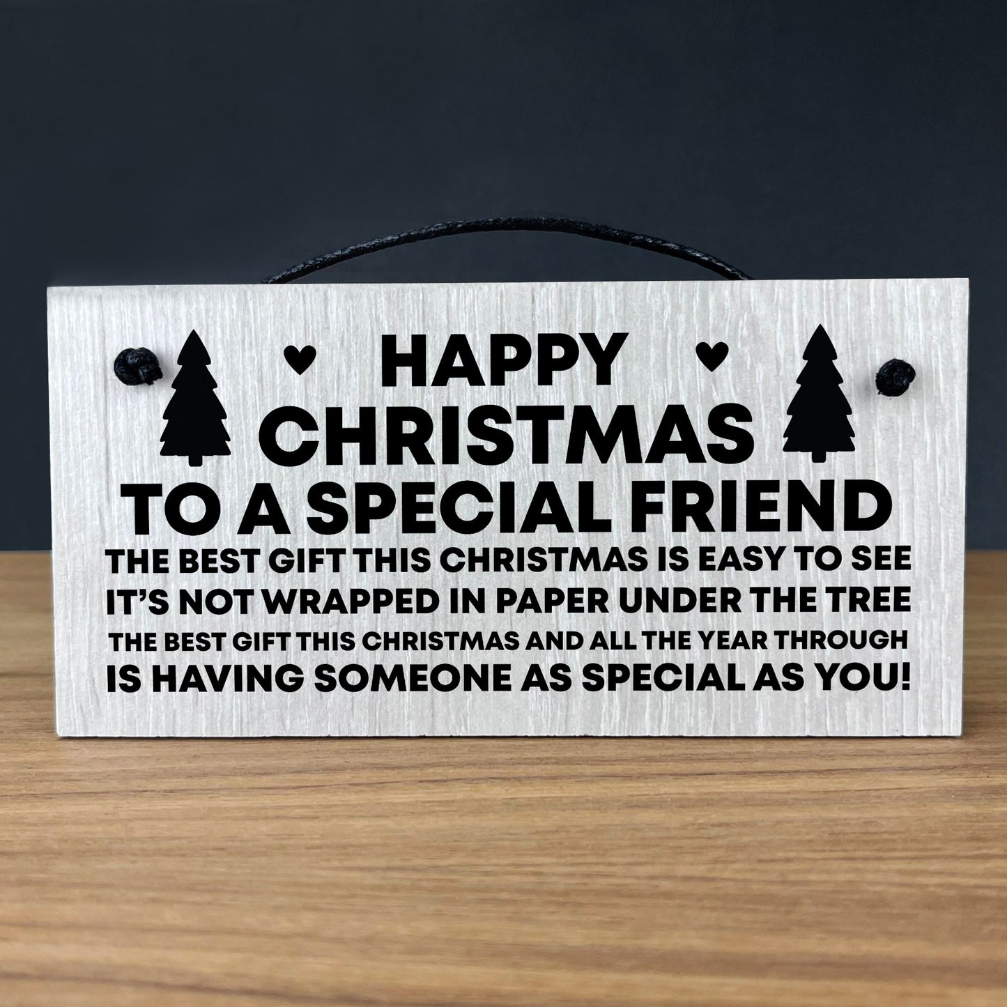 Christmas Gift For Special Friend Friendship Sign Gift