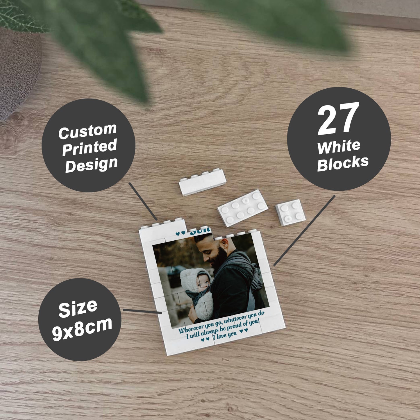 Gifts For Son Birthday From Mum And Dad Brick Photo Block