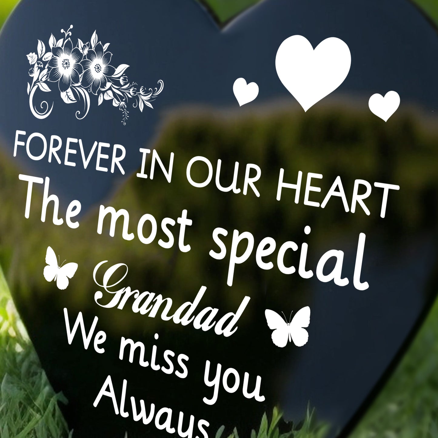 Grandad Memorial Stake Grave Decorations Memorial Grandparents