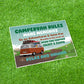 Novelty CAMPERVAN RULES SIGN Wall Door Plaque Novelty Campervan