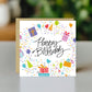 Fun Happy Birthday Cards, With Envelope, Birthday Cards for Her