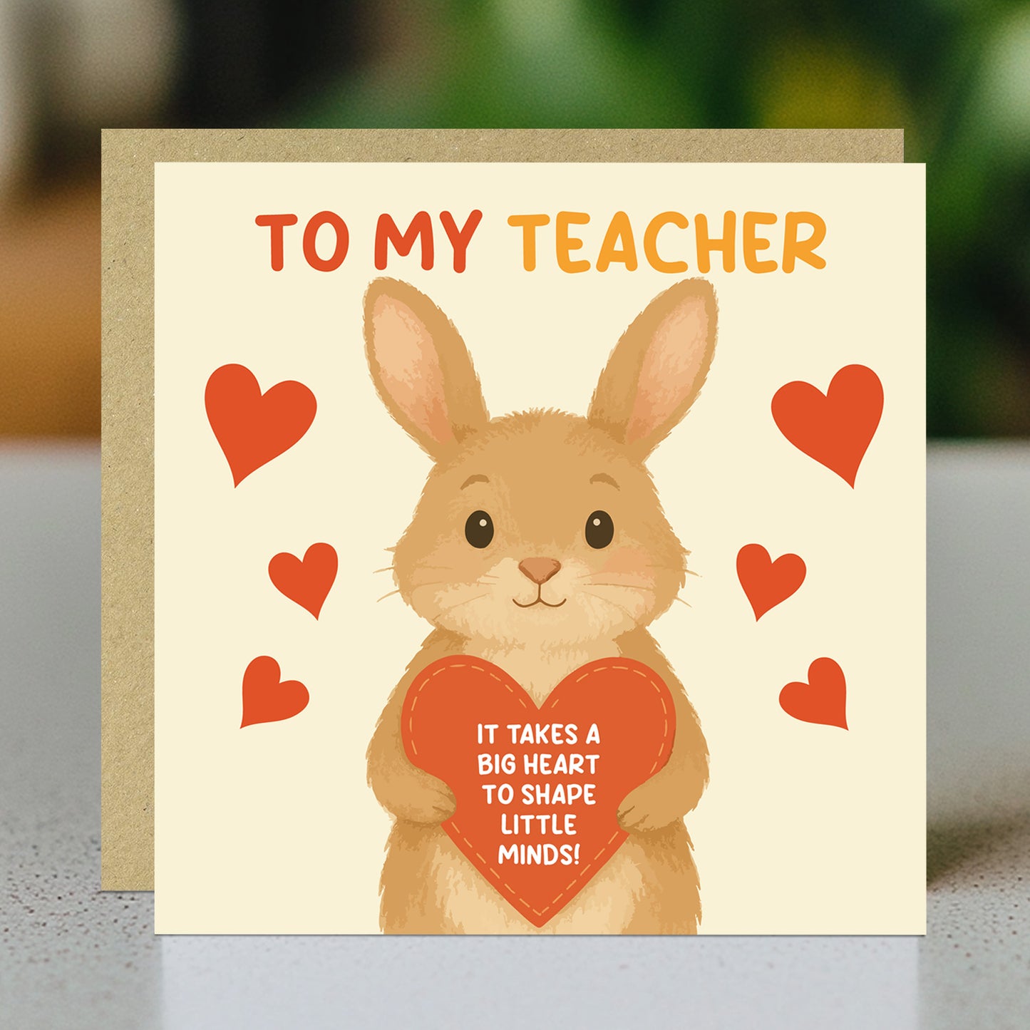 Thank You Card For Teacher Cute Nursery Teacher Leaving School