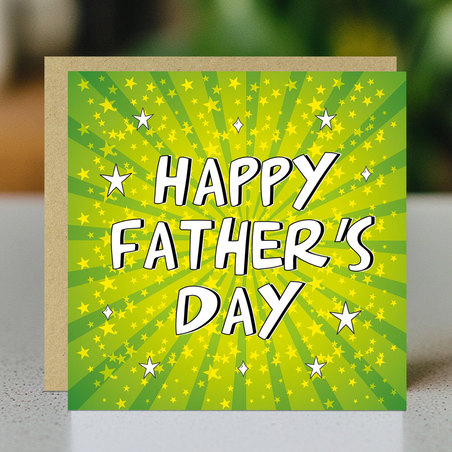Fathers Day Card For Dad Card From Daughter and Son Happy Father