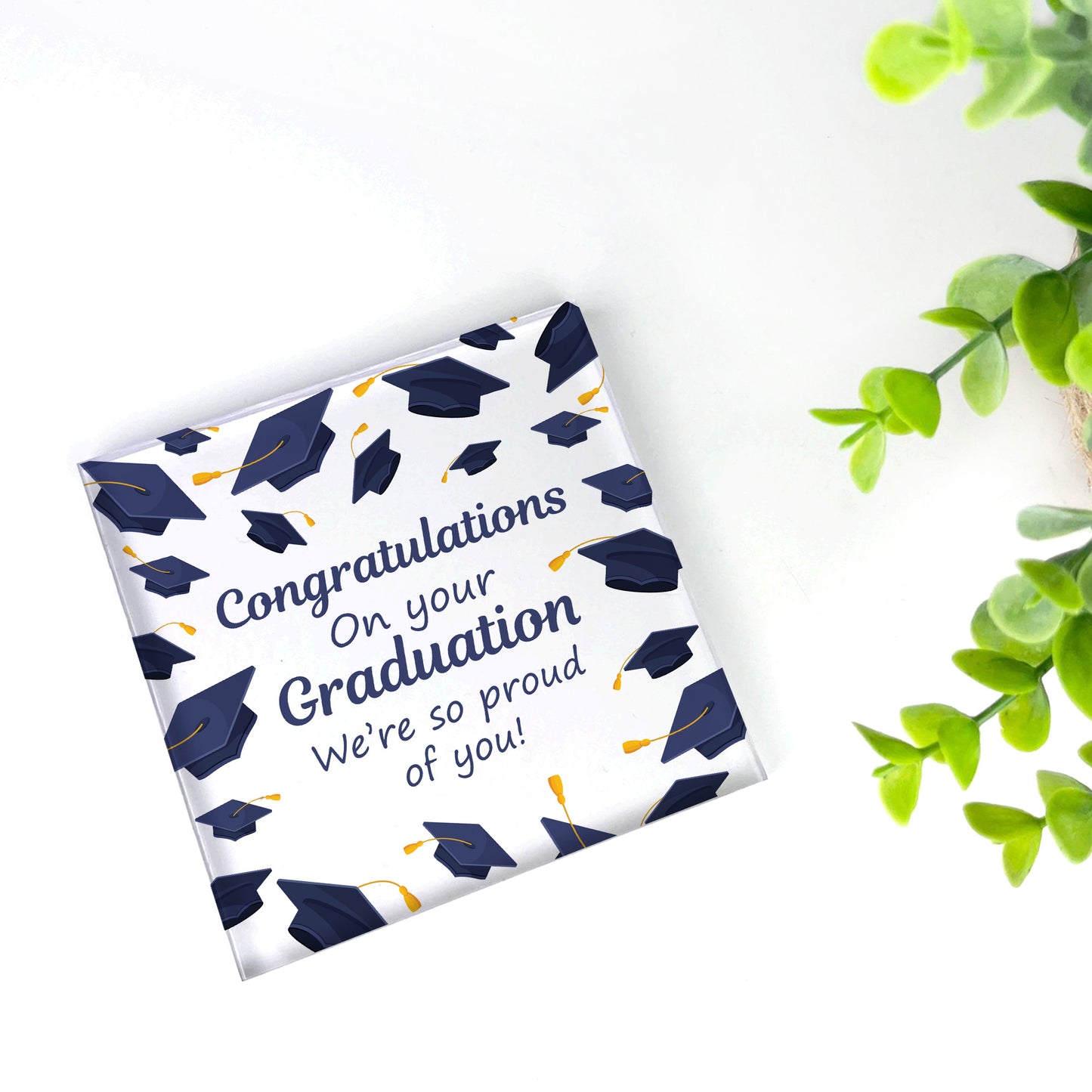 Congratulations On Your GRADUATION Gift Plaque Daughter Son