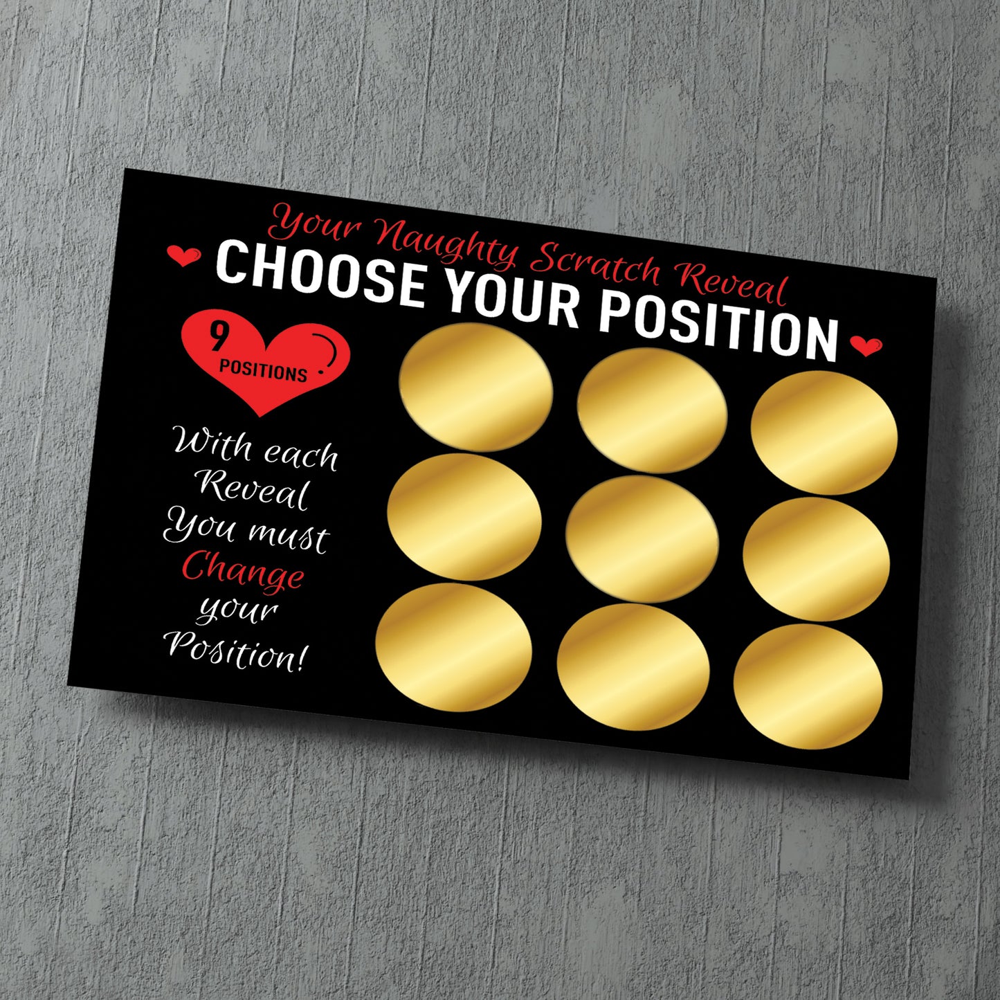 Naughty Scratch Card Gift For Couples Rude Gift For Boyfriend