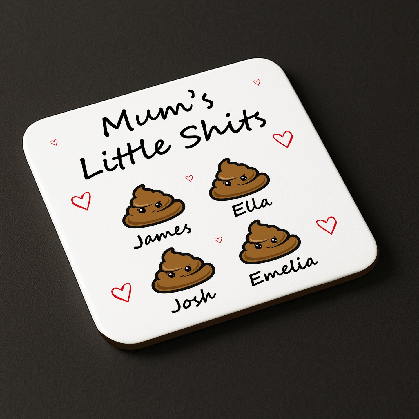 Personalised Gift For Mum Funny Mum Gift MUM COASTER