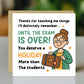 Funny Card For Teacher Teacher Appreciation Card Thank You