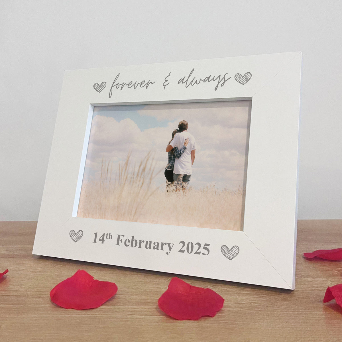 Personalised Photo Frame Gift For Anniversary Birthday Wedding