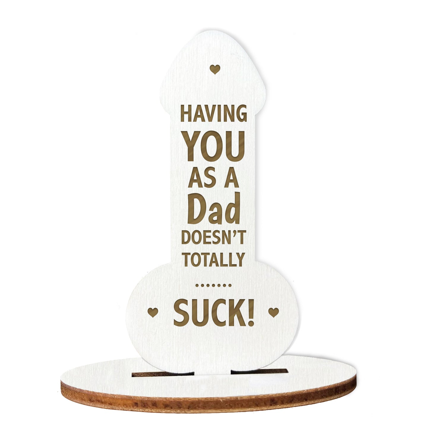 Novelty Gift For Dad Thank You Funny Fathers Day Birthday Gift