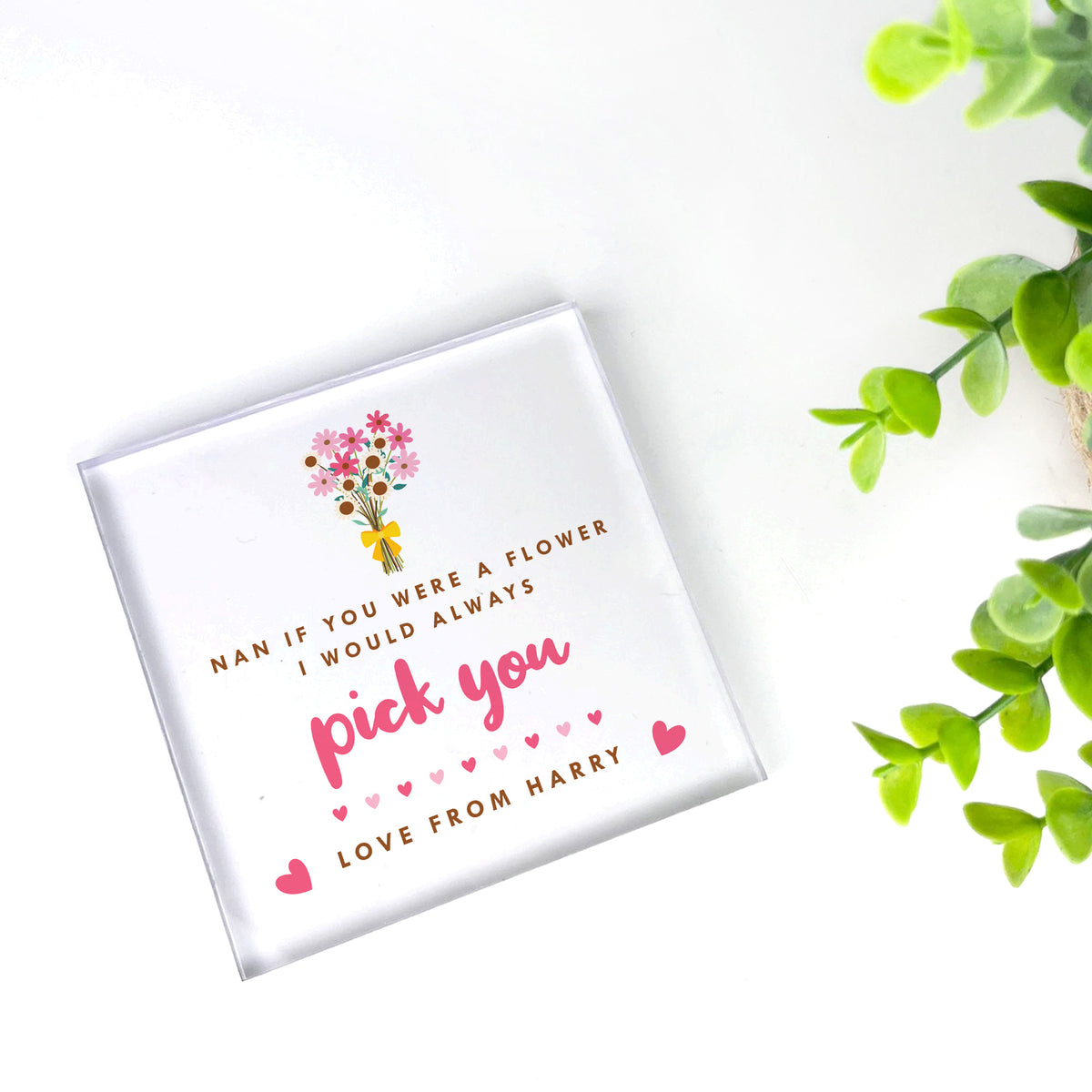 Personalised Gift For Nan Gift For Her Mothers Day Gifts