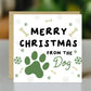 Christmas Card From Dog Merry Christmas Card For Mum Dad Son