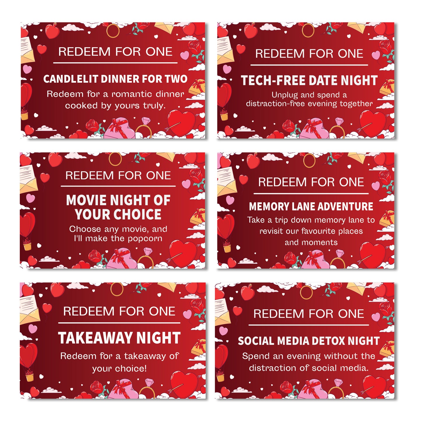 Girlfriend Coupon Book Of Love Valentines Day Anniversary Gifts