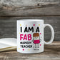 Gift For Nursery Teacher Thank You Gift FAB Teacher Mug