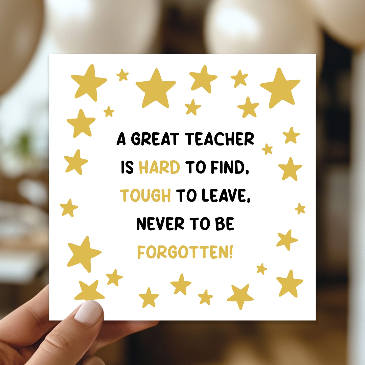 Best Teacher Cards From Kids Students Thank You Card For Teacher