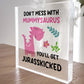 Funny Mum Gift For Mothers Day Plaque Joke Mum Gift