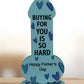 Funny Fathers Day Wooden Plaque Novelty Gift For Dad Joke Rude