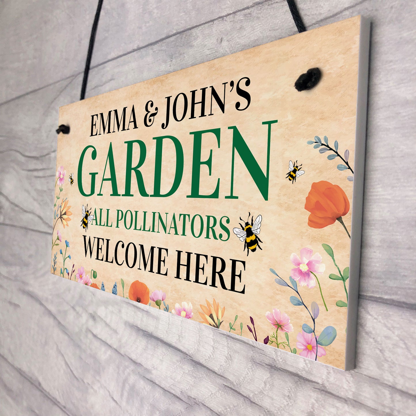 Personalised Garden Signs and Plaques for Outside Garden Signs