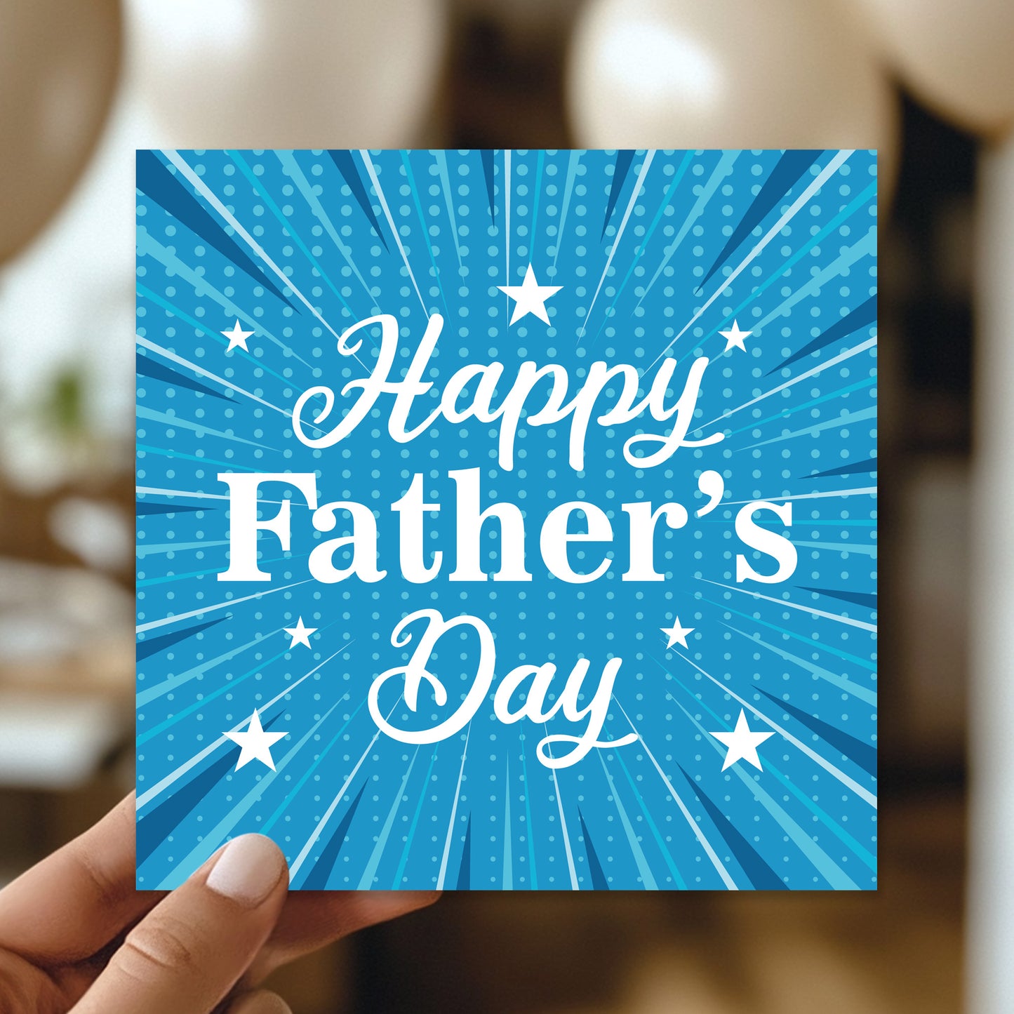 Fathers Day Card Happy Father's Day Card For Dad From Daughter