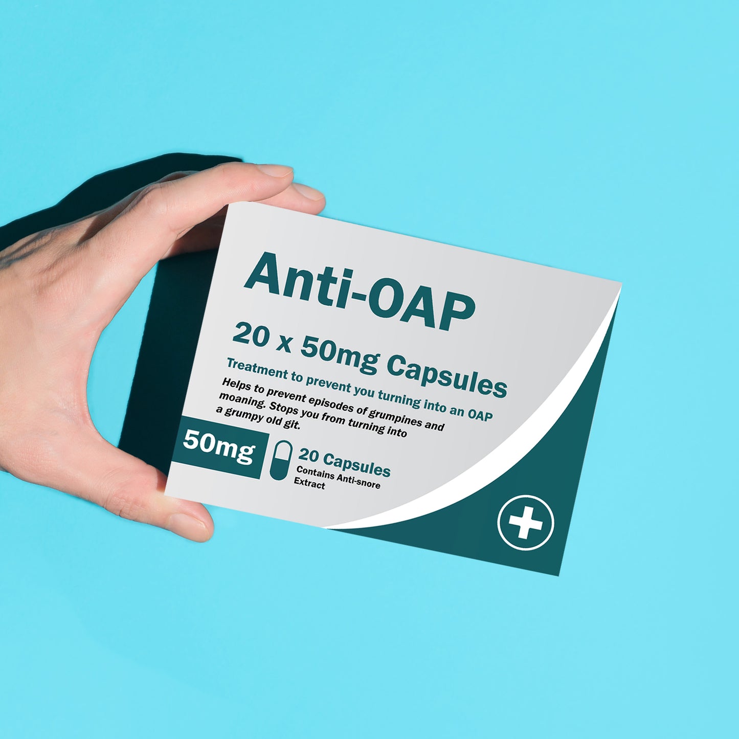 Anti-OAP Funny Pill Box Gifts For Nan Nanny Grandad Grandpa Gift