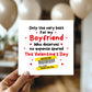 Funny Valentines Day Card For Boyfriend Reduced Sticker Cheap