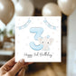 3rd Birthday Card For Boy Son 3rd Birthday Card Niece Birthday