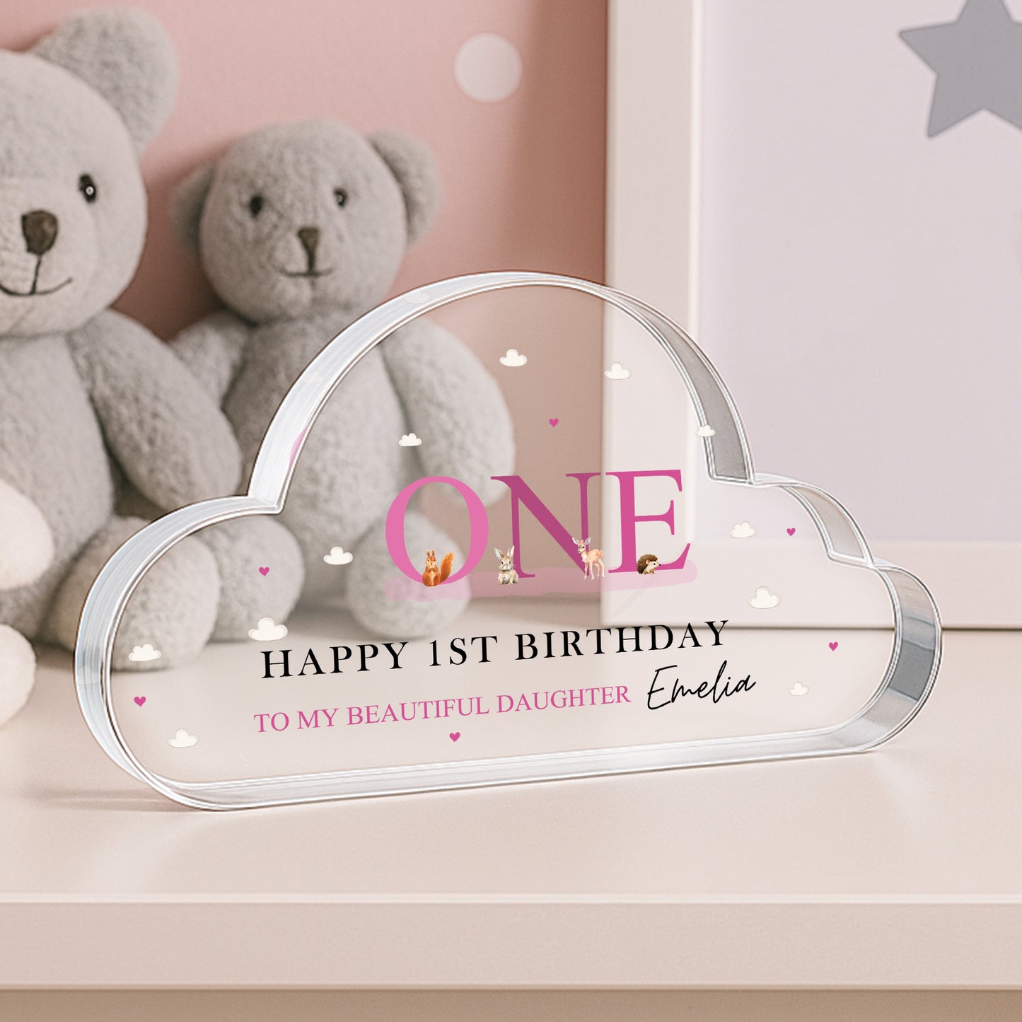 Happy 1st Birthday Gift For Daughter Granddaughter Personalised