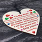 Gifts for Wife Wood Heart Romantic Gifts for Her Wife Gifts