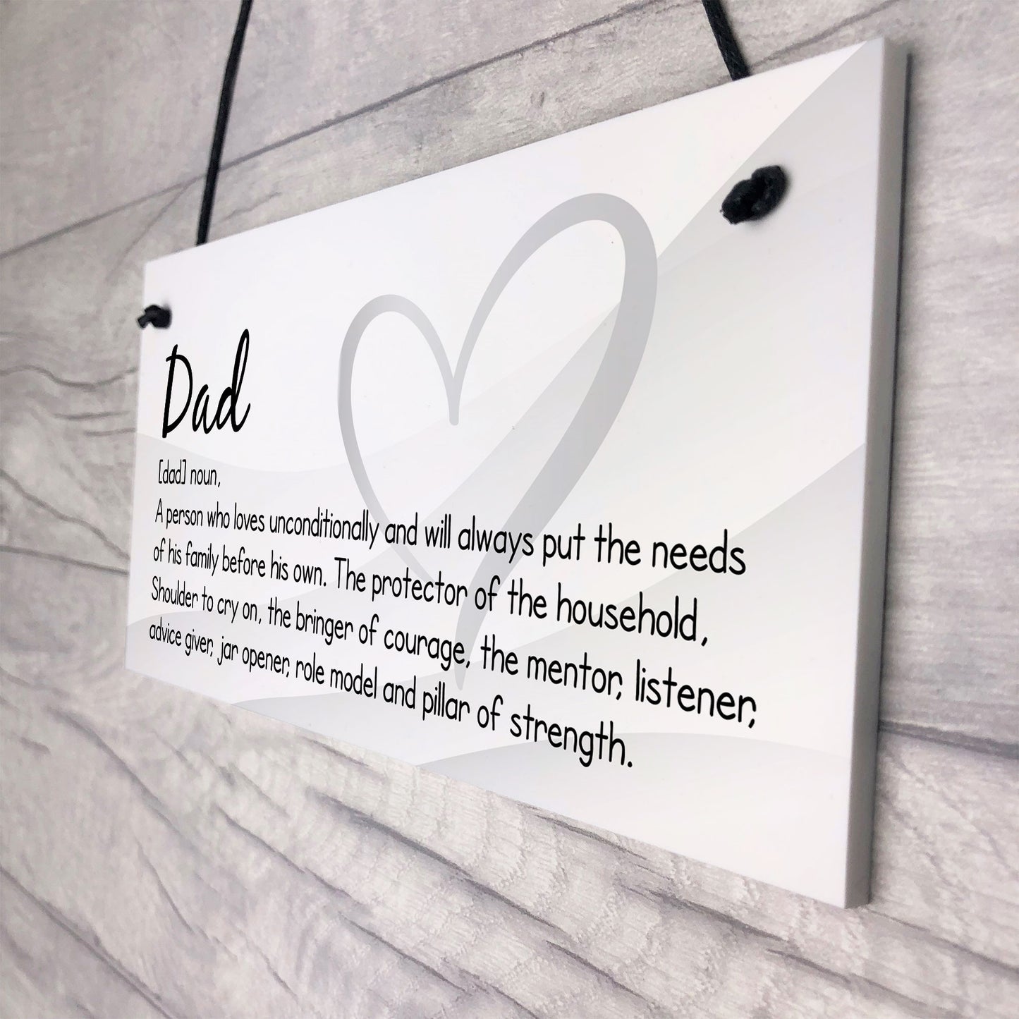 Dad Gifts For Fathers Day Birthday Birthday Noun Plaque Novelty