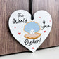 Cute Good Luck Gift For Him Her The World Is Your Oyster