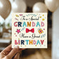 Grandad Birthday Card Happy Birthday Card For Grandad For Him
