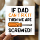 Dad Card Novelty Card For Dad From Daughter Birthday Fathers Day