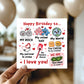 Happy Birthday To My Rock My Other Half My World Birthday Card