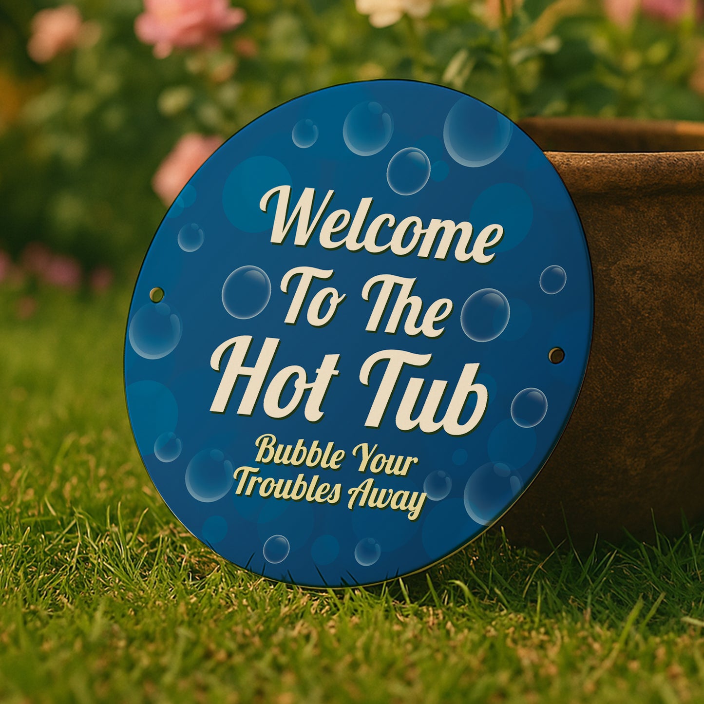 Welcome To The Hot Tub Sign Hot Tub Sign For Outdoor