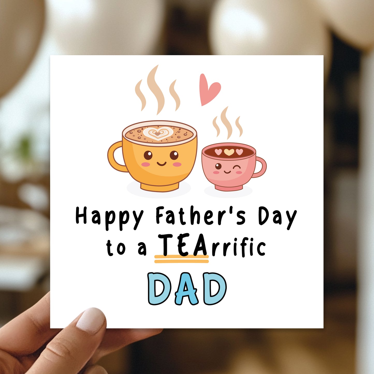 Fathers Day Card For Dad With Kraft Envelope Teariffic Dad Card