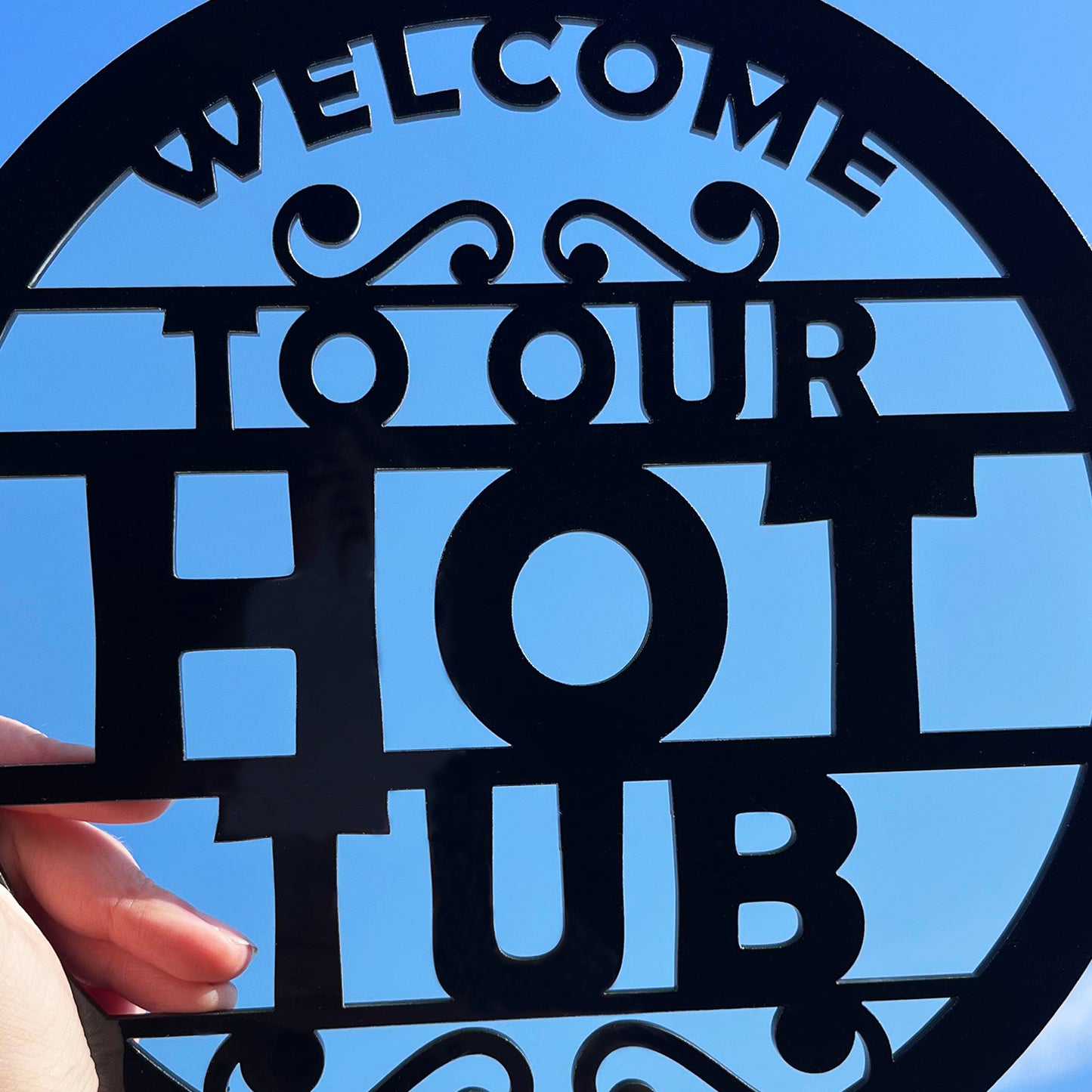 Hot Tub Signs And Plaques Shed Sign Summer House Plaque Decor