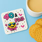 Funny 40th Birthday Gift For Women 40 AND FAB Coaster Gifts