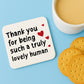 Thank You Gift Coaster For Colleague Teacher Friend Mentor
