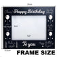 Birthday Gifts For Him 7x5 Black Wood Photo Frame Gift