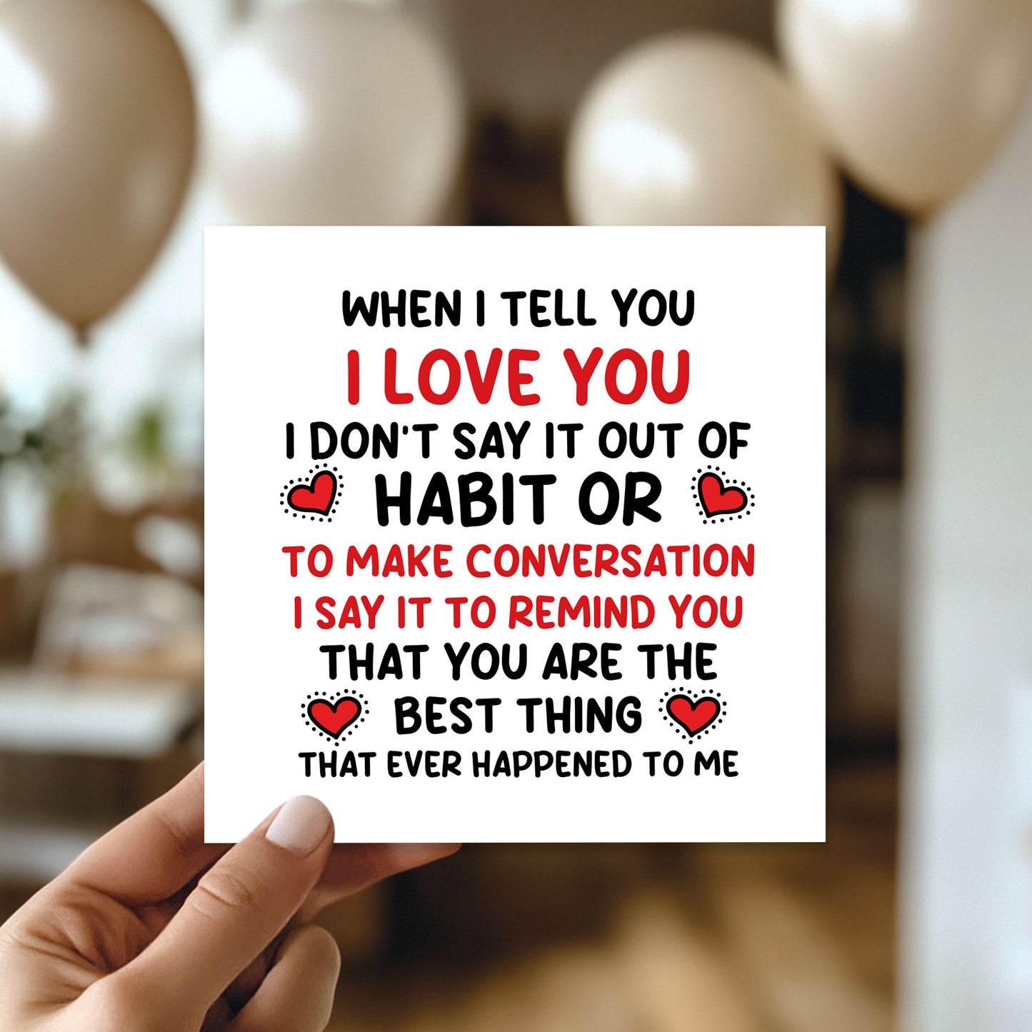 Card For Boyfriend Girlfriend Husband Wife Best Thing