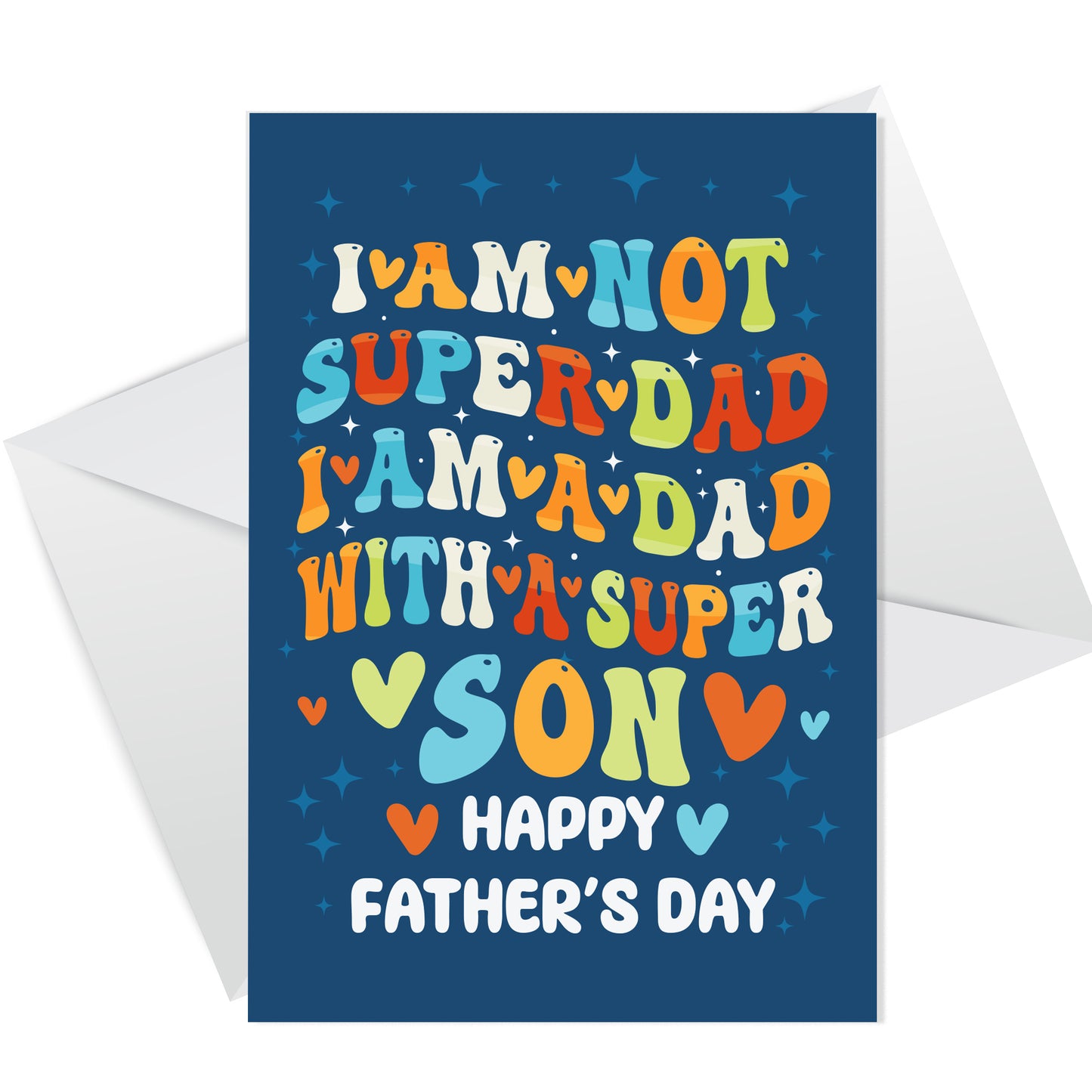 Fathers Day Card For Dad Pack Of 6 Cards For Dad Greetings Card