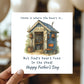 Funny Fathers Day Card For Dad From Daughter Son Kids