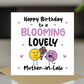 Birthday Gift For Mother In Law BLOOMING LOVELY MOTHER IN LAW