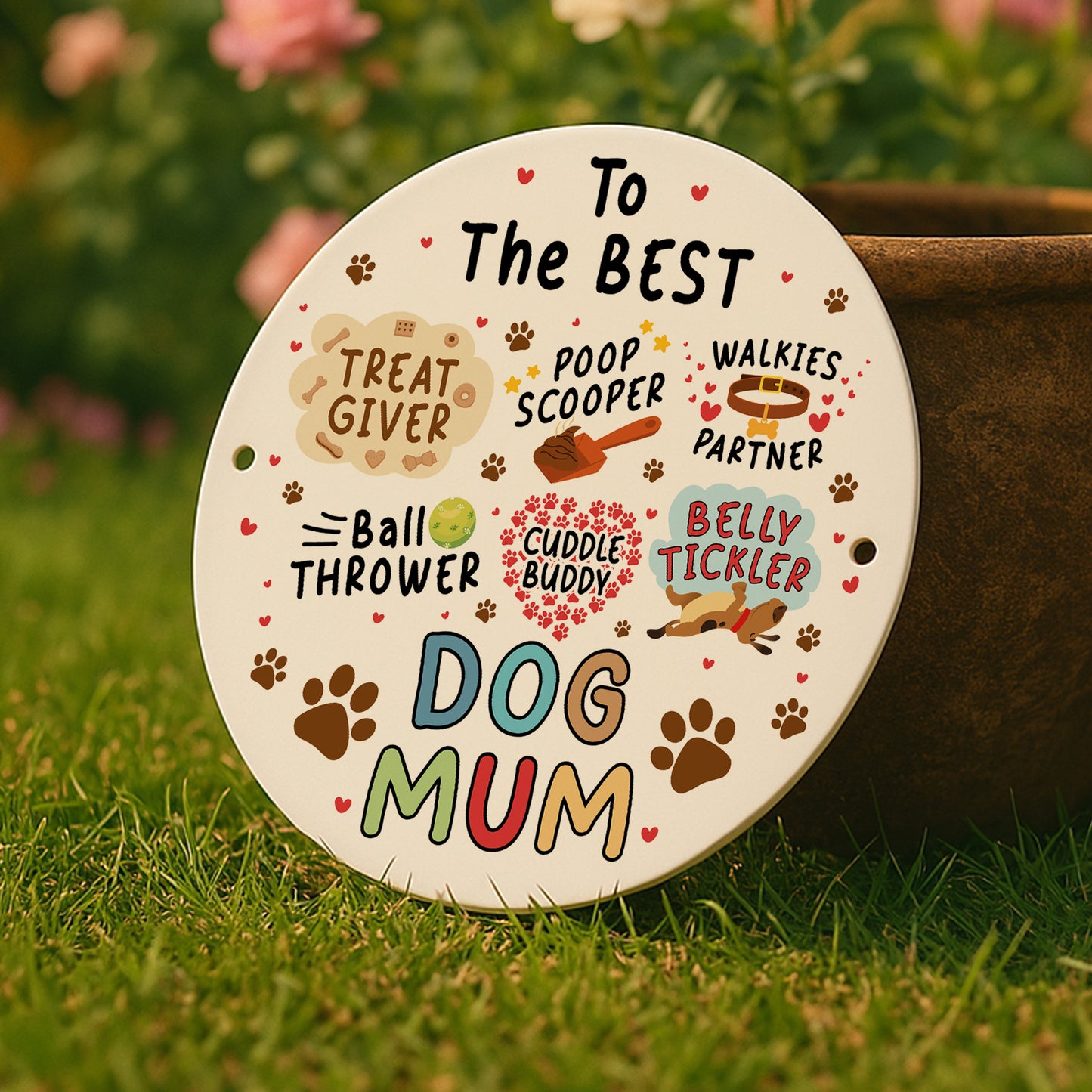 Gift For Dog Mum Funny Gift For Mum Birthday Dog Mum Sign