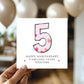 5th Wedding Anniversary Card With Envelope 5th Anniversary Cards