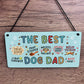 Funny Fathers Day Birthday Gift For The Best Dog Dad Gift Woof