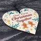 Our First Christmas Together Bauble Novelty Gift For Couple