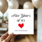 5th Anniversary Card For Husband Wife Boyfriend Girlfriend