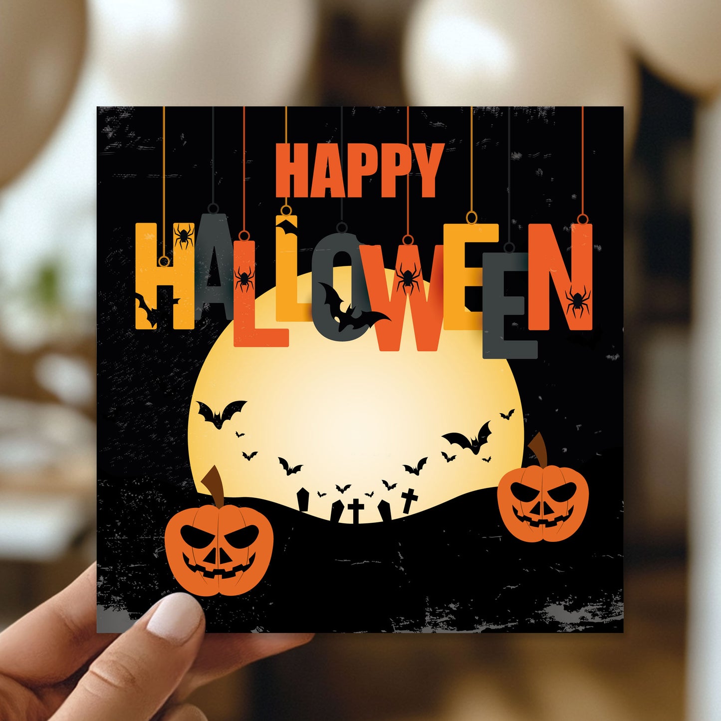 Novelty Halloween Card For Friend Daughter Son Couple