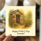 Cute Fathers Day Card For Grandad From Granddaughter Grandson