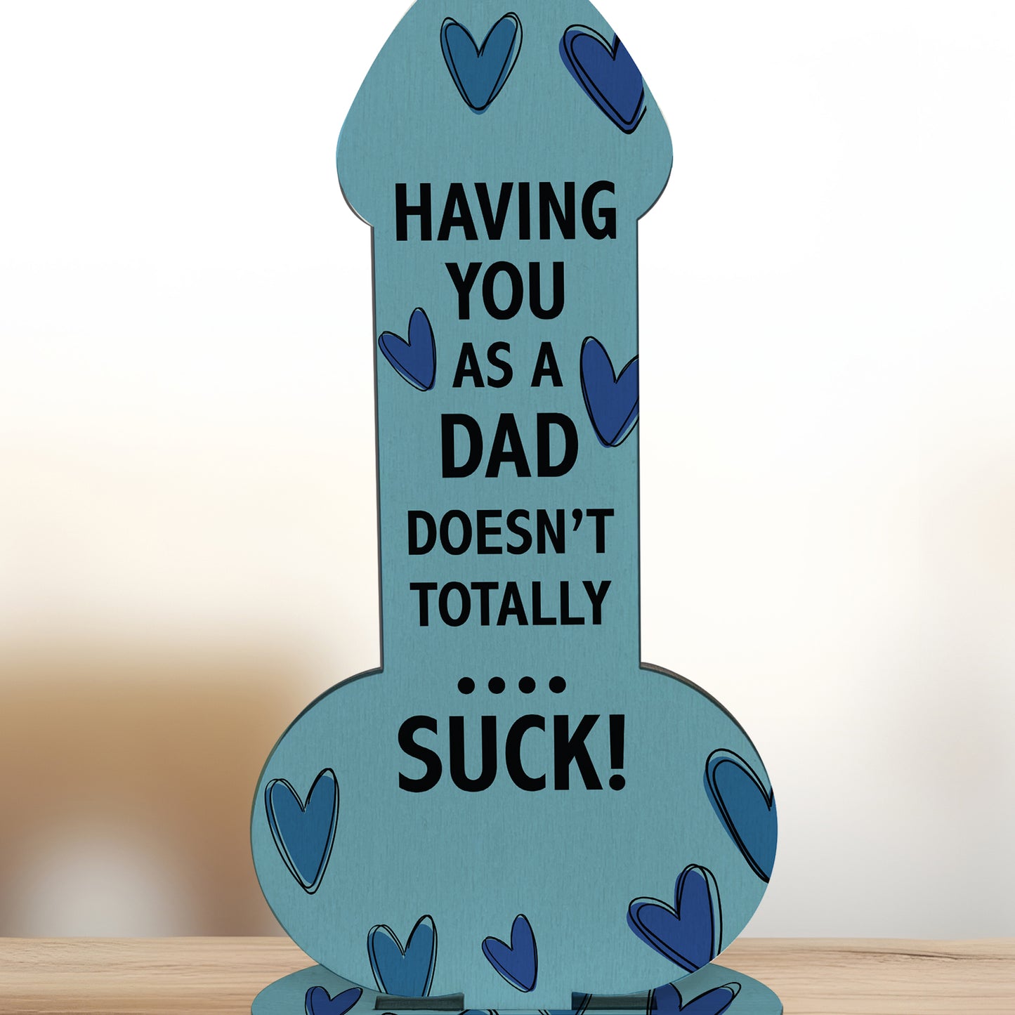 Funny Dad Wooden Plaque Dad Gift For Birthday Fathers Day
